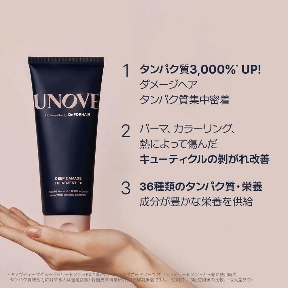 UNOVE Deep Damage Treatment EX 207ml - Image 2