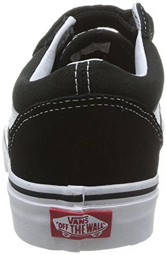Vans Kids Old Skool V Unisex Shoe VN000VHE6BT1 Black True White 21 cm - Image 3