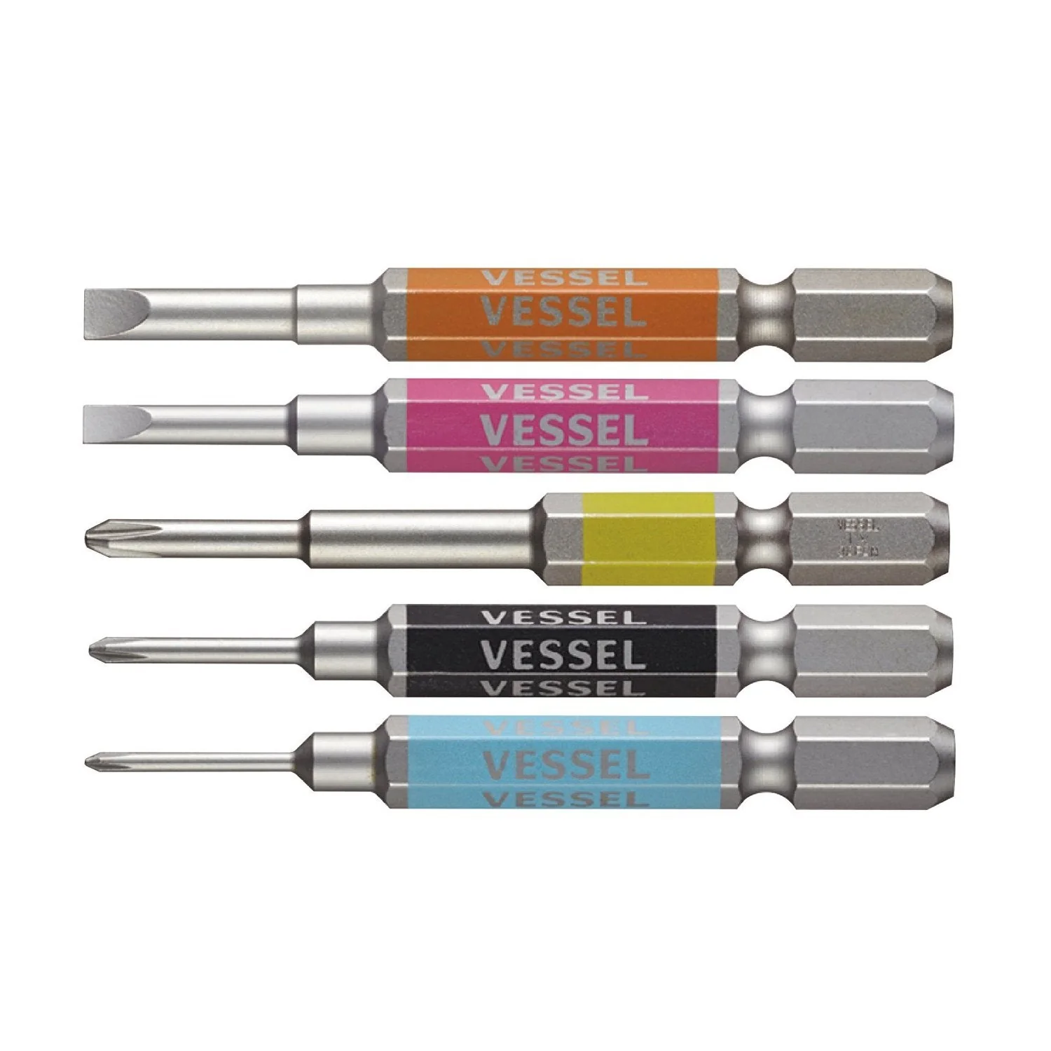 Vessel 40V Compatible Gou Sai Bit Set 5 Pieces GS5P-03
