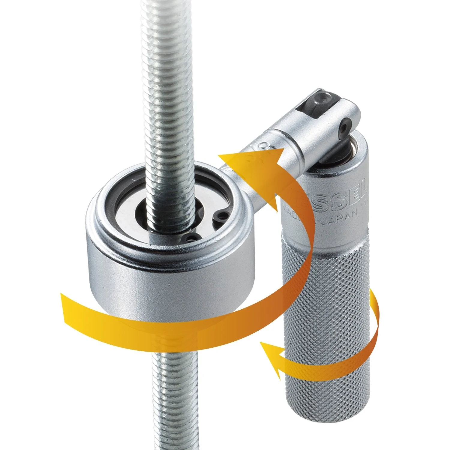 VESSEL All-Thread Wrench for 3/8 in Rod 140×32×22 mm (ZW-3) - Image 3