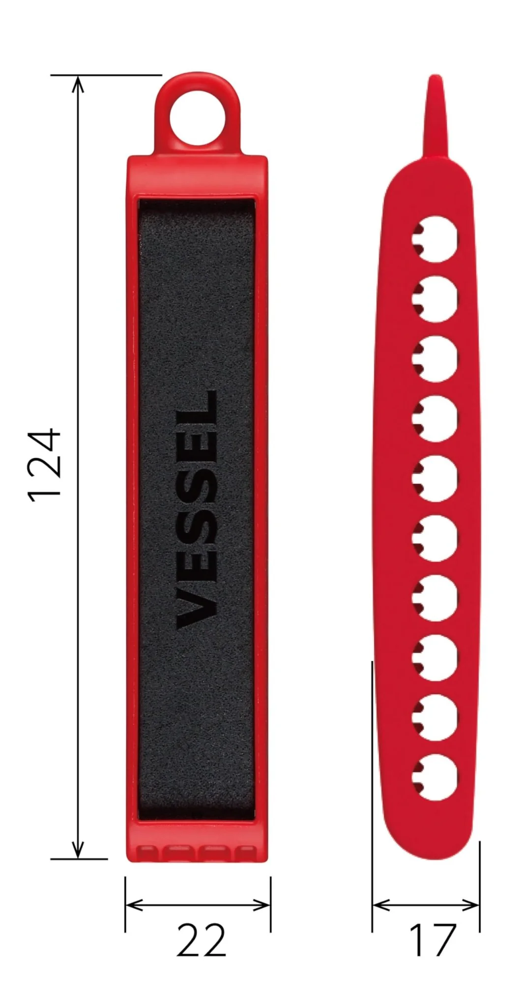 VESSEL Bit Holder 10 Slots Storage BH-10K Black - Image 3