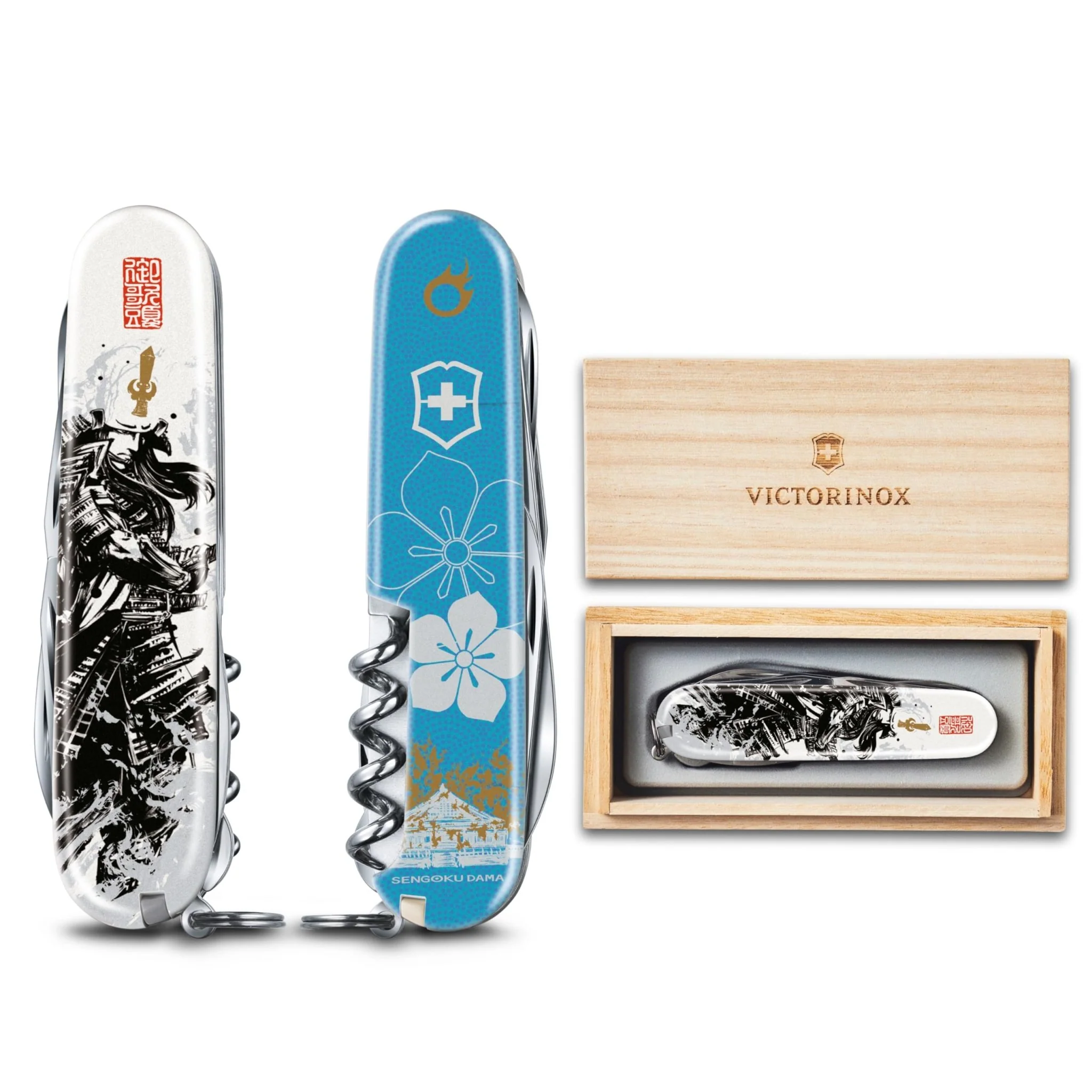 Victorinox Japan Limited Samurai Sengoku Ink Climber Akechi Mitsuhide Swiss Army Knife 14 Functions 137037X7