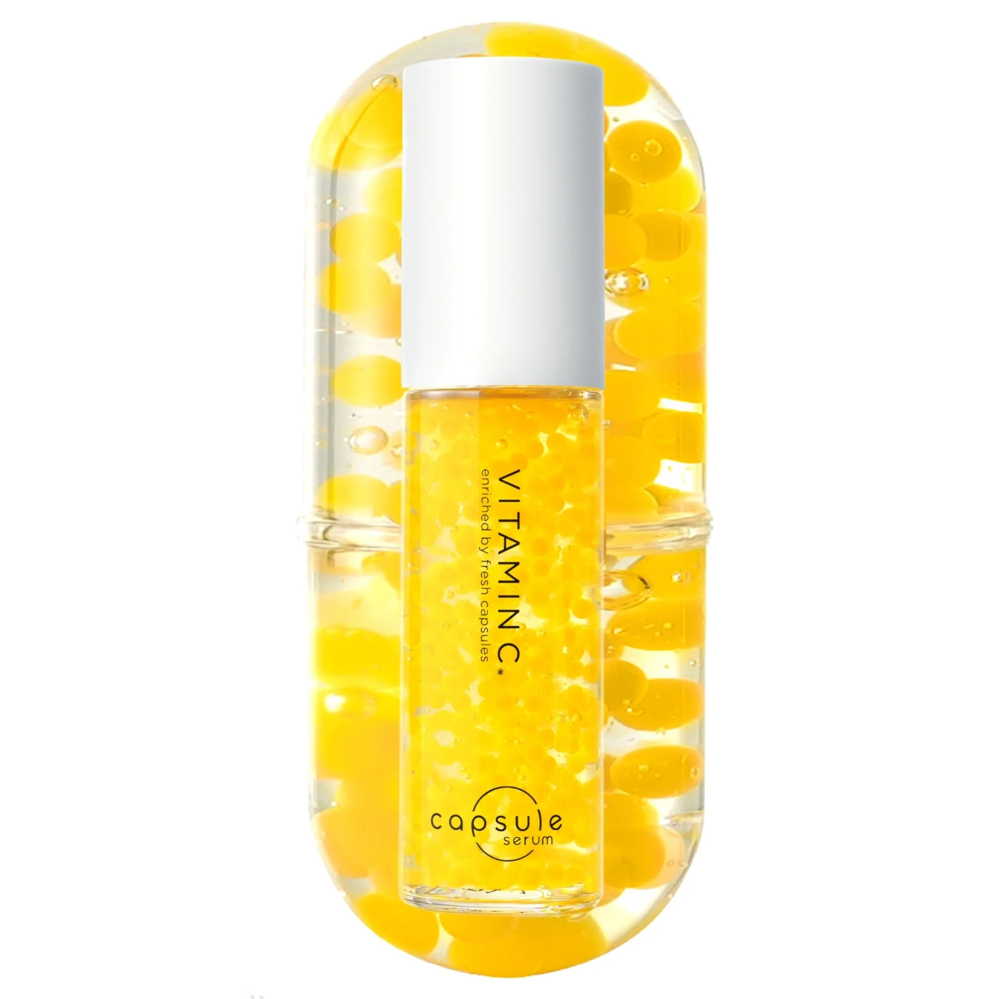 Vitamin C Capsule Serum with 4 Types  Niacinamide & Collagen Brightening Essence