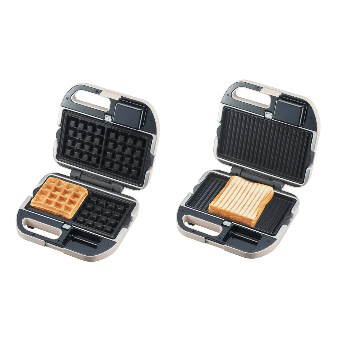 Vitantonio WAFFLE & HOT SANDWICH BAKER VWH-600 - Image 6