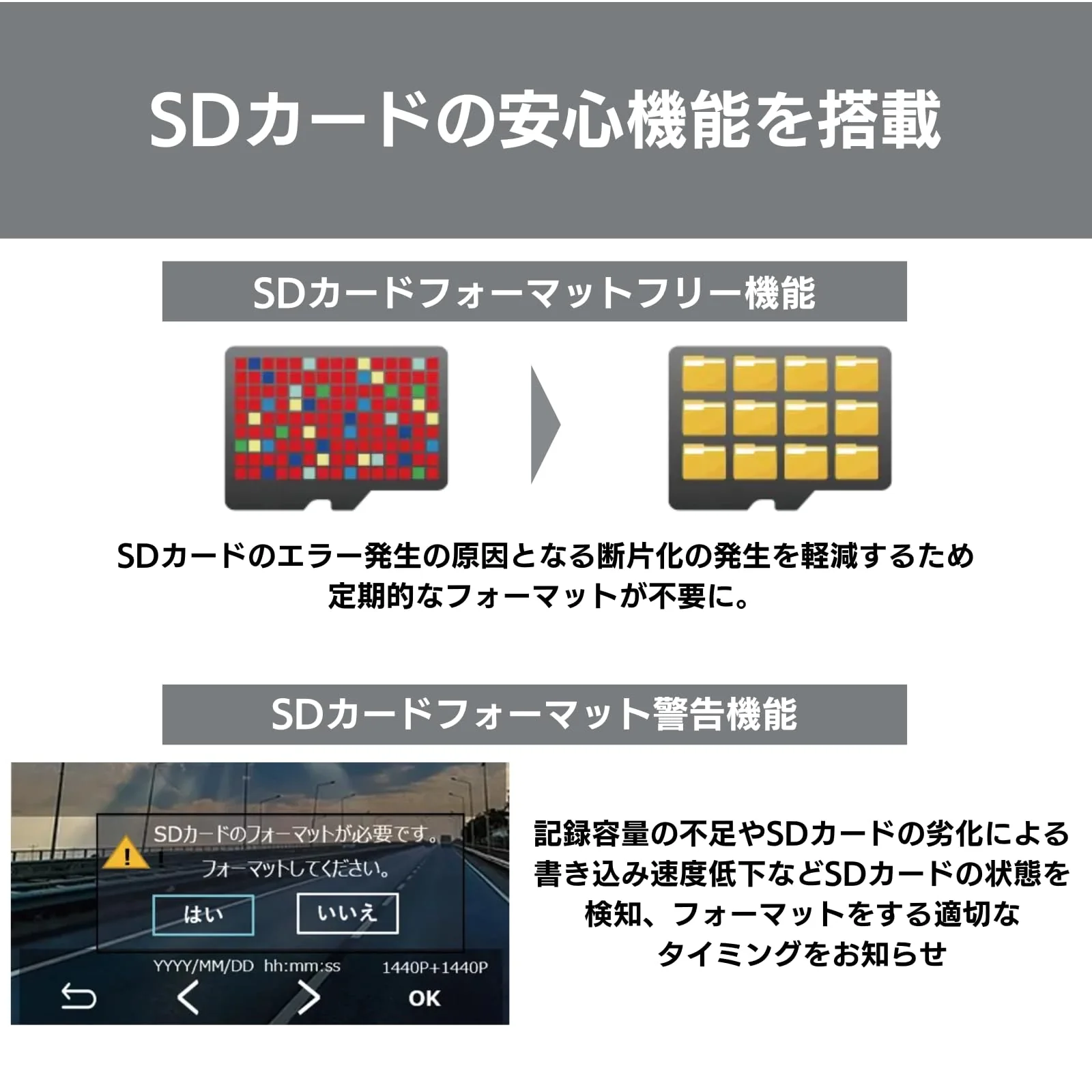 Pioneer VREC-DZ410D Dual Full-HD Dash Cam (Front/Rear 2MP) STARVIS 32GB Parking Mode - Image 7