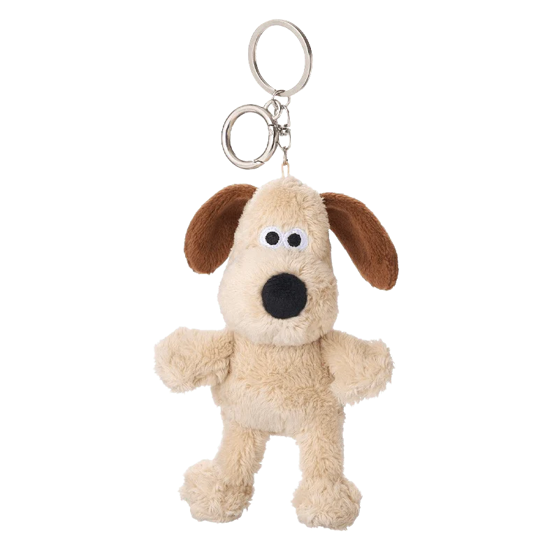 Wallace and Gromit Mascot Key Ring Gromit