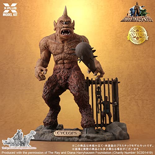 X-Plus Cyclops 1/35 Plastic Model Kit Ray Harryhausen - Image 10
