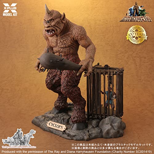 X-Plus Cyclops 1/35 Plastic Model Kit Ray Harryhausen - Image 3