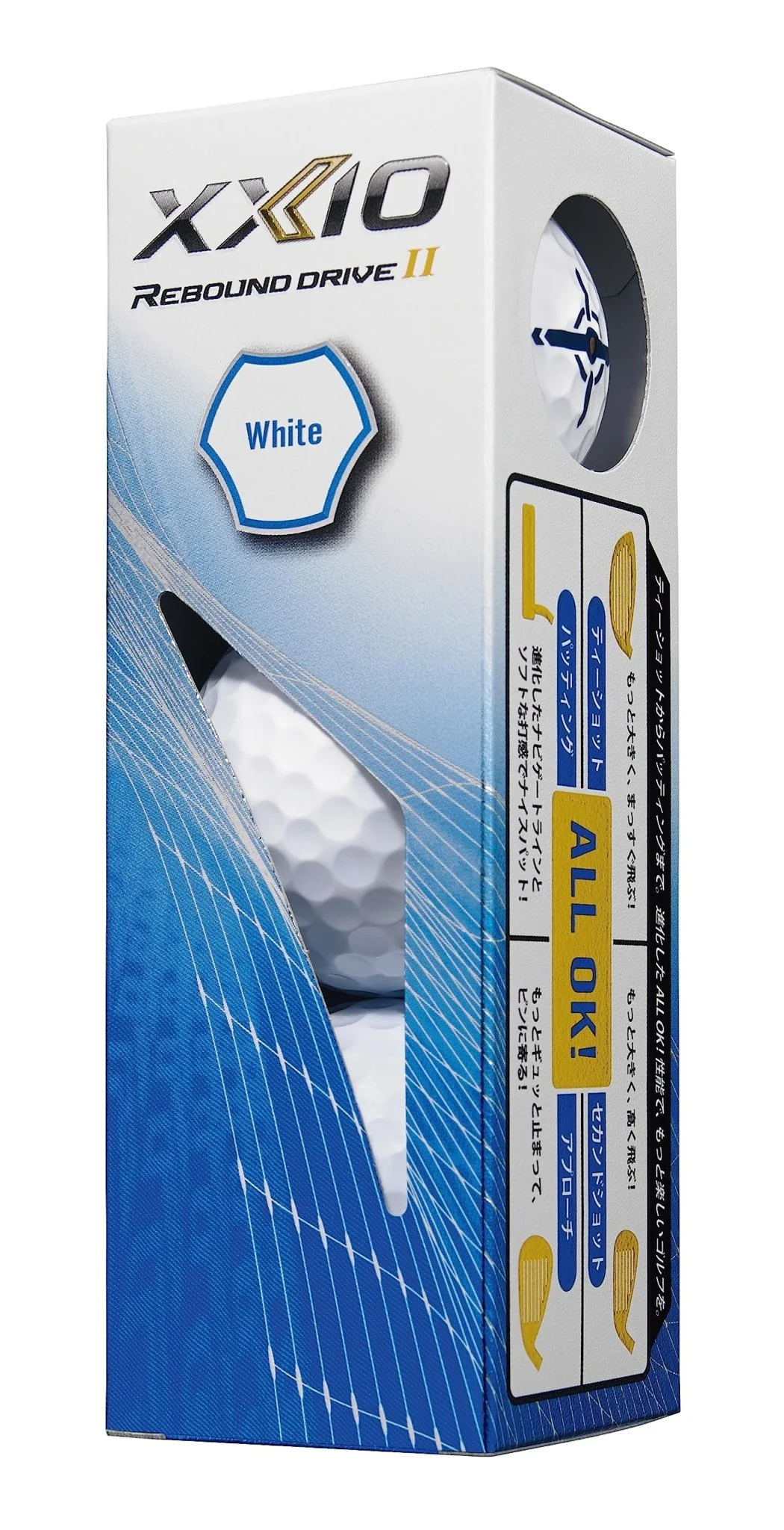 XXIO Rebound Drive 2 (2023) Golf Balls Dozen (12) White - Image 3
