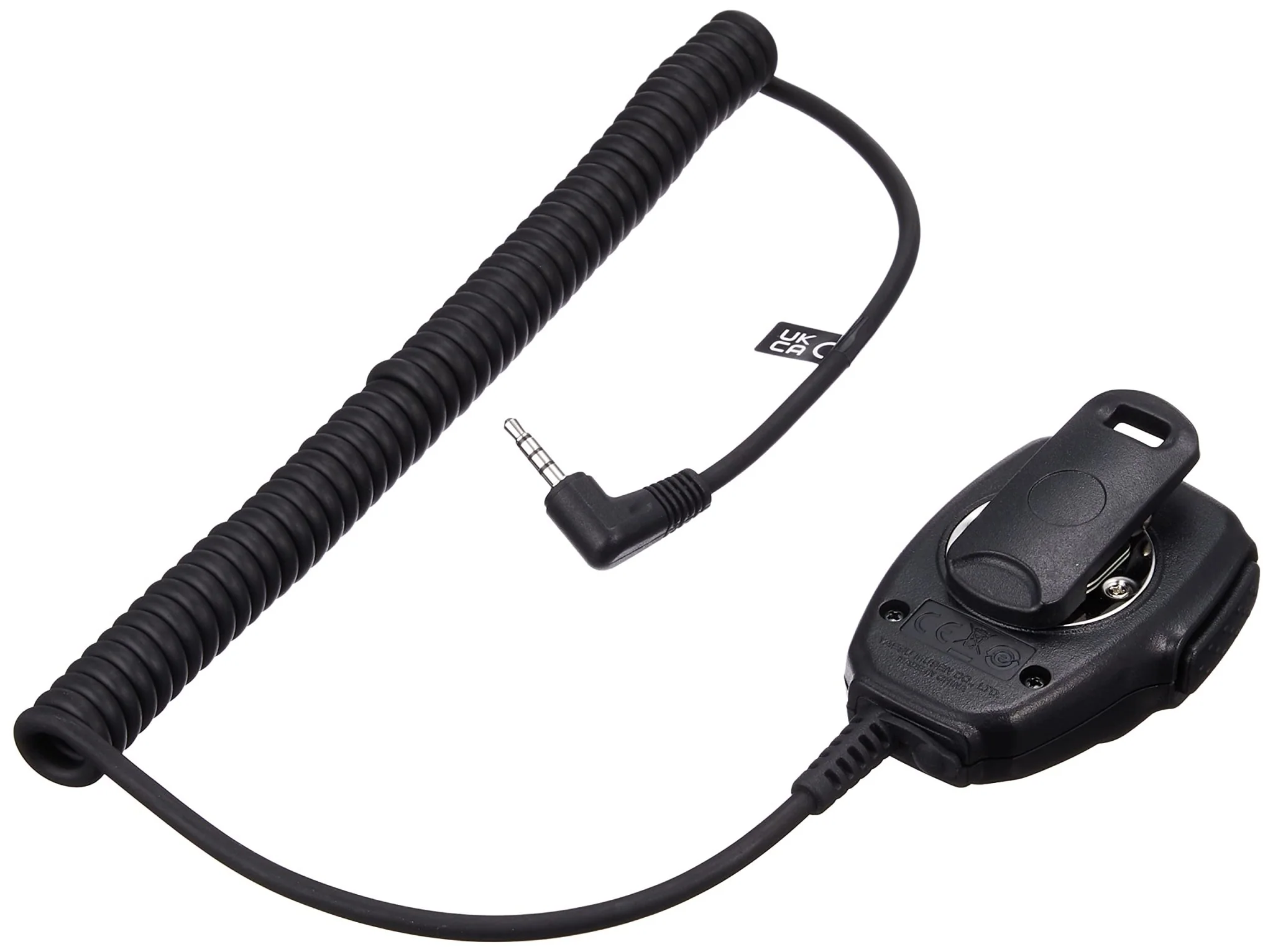Yaesu 4‑Pole 1‑Pin L‑Shaped Speaker Mic for FT1D/FT2D/FT3D (SSM-17A) - Image 2