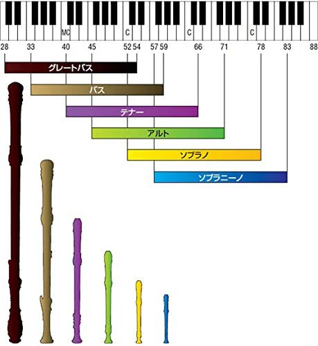 Yamaha ABS Resin Soprano Recorder German Style with Accessories YRS-37III - Image 3