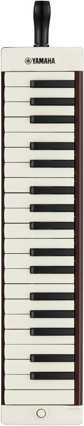 Yamaha Adult Pianica 37 Keys with Long Short Pipes Shoulder Strap Soft Case P37EBK2 Black - Image 8