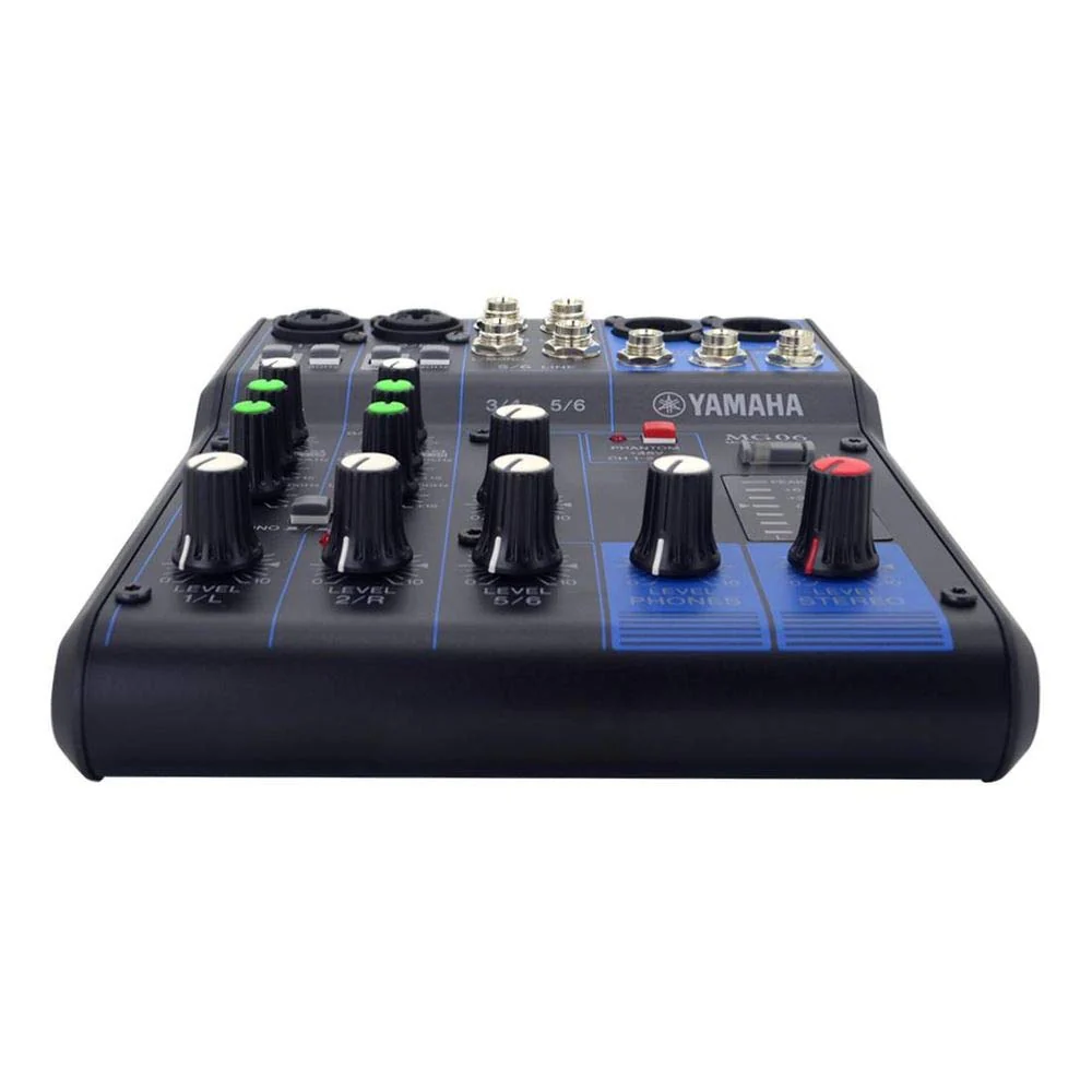 YAMAHA MG06 6-Input Compact Stereo Mixer - Image 6
