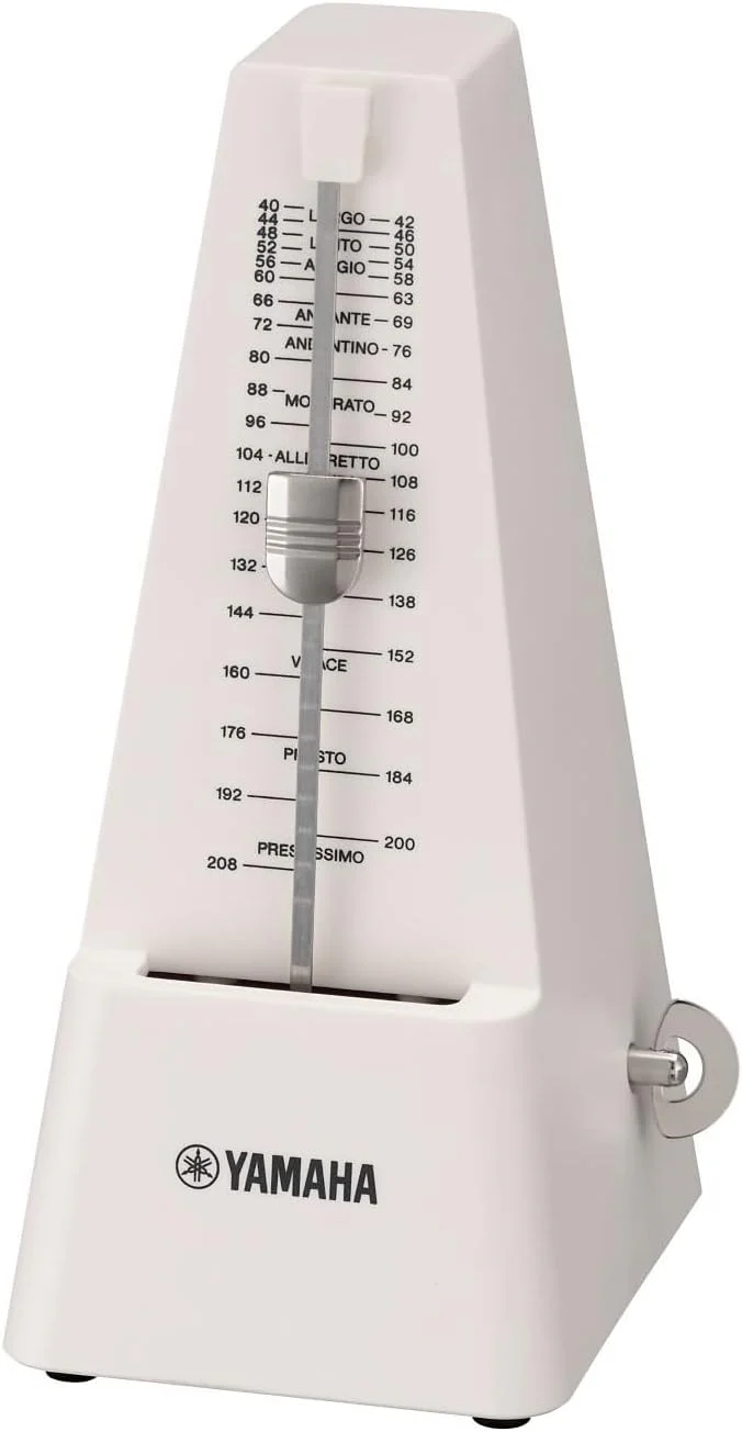 Yamaha MP-90BK Black Wind-Up Metronome  Matte Triangular Pyramid Design - Image 10