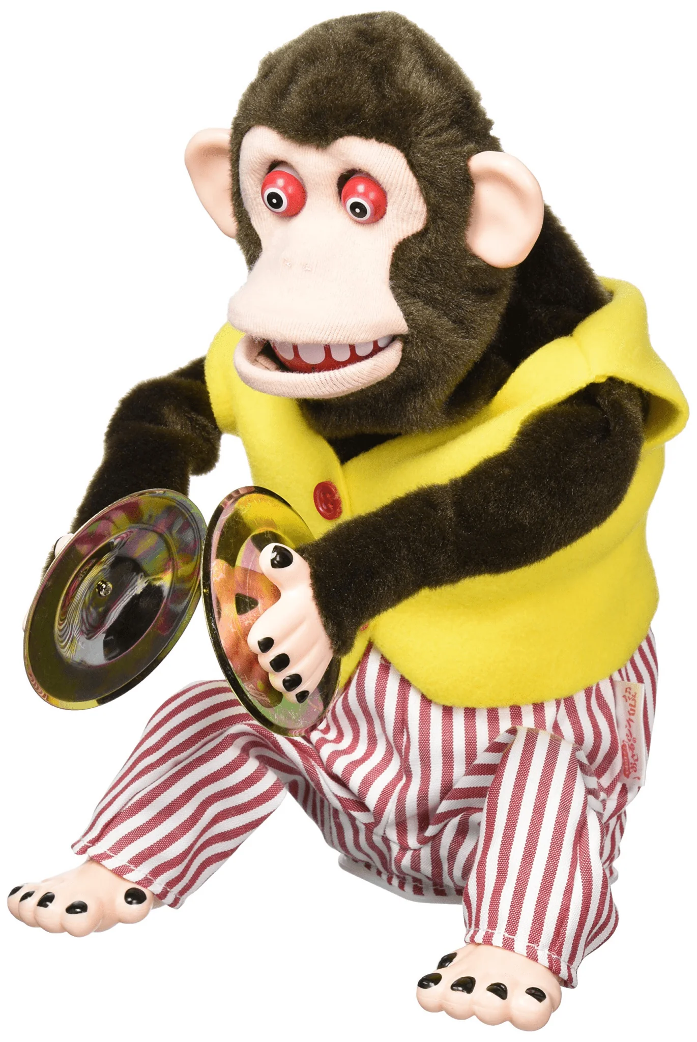 YAMANI Musical Jolly Chimp Monkey Naughtiness Cymbals Rare 9510