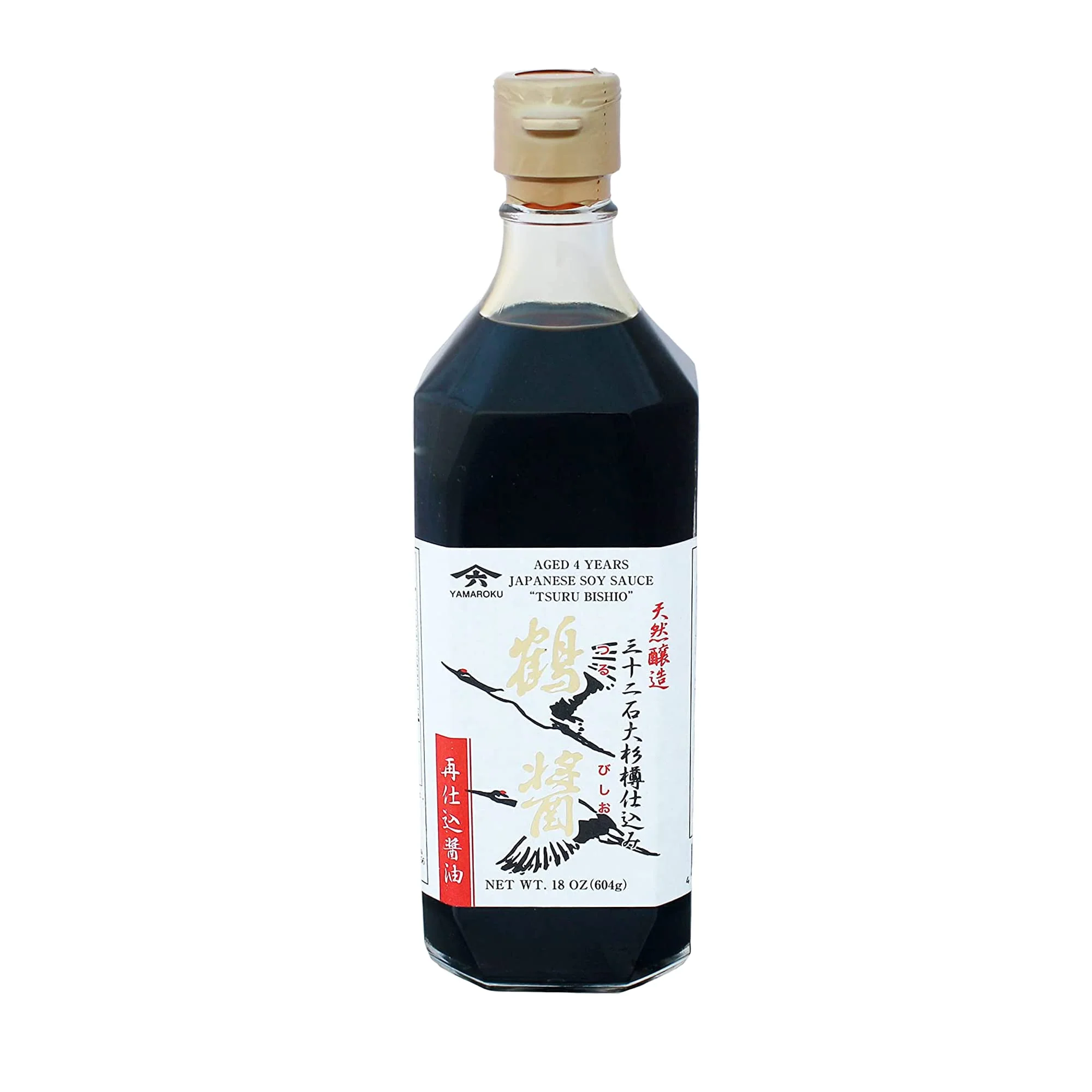 Yamaroku Tsuru Bishio 4 Year Aged Japanese Soy Sauce 500ml