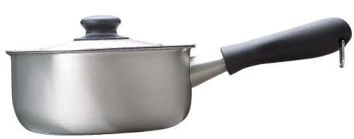 Yanagi Sori ST aluminum three-layer steel one-hand pot 18, frosted - Image 3