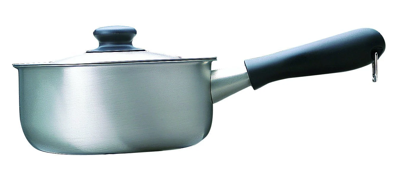 Yanagi Sori ST aluminum three-layer steel one-hand pot 18, frosted - Image 4