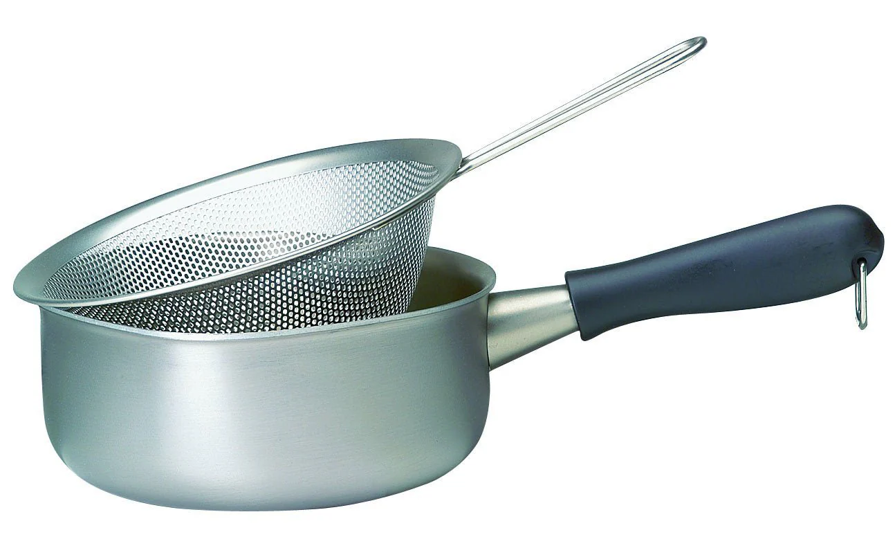Yanagi Sori ST aluminum three-layer steel one-hand pot 18, frosted - Image 7