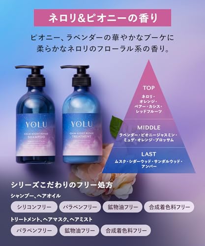 YOLU Calm Night Repair Shampoo New Model 300ml - Image 8