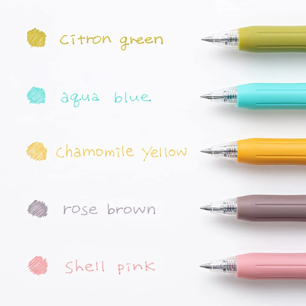 ZABRA Gel Ballpen SARASA Clip 0.5mm Relaxation Color 5Color Set JJ15-5C-RE - Image 2
