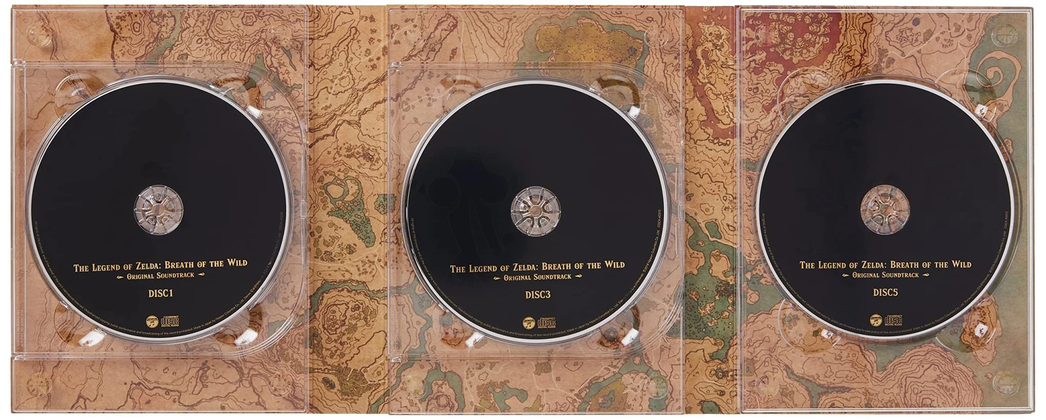 Zelda The Legend Breath of the Wild Original Soundtrack Standard Edition - Image 5
