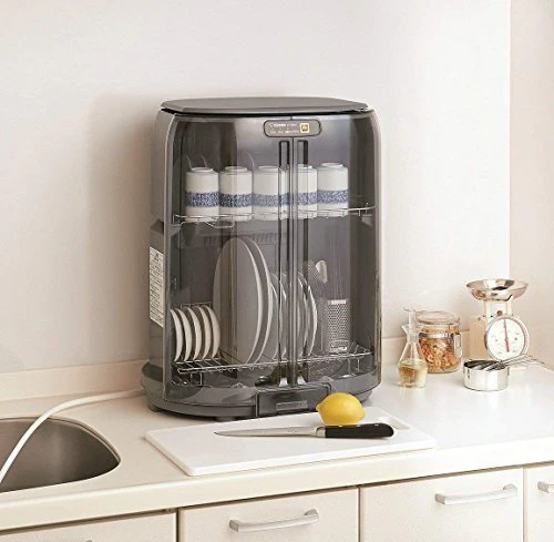ZojirushiDish Dryer Compact Stainless Steel Gray EY-GB50AM-HA - Image 2