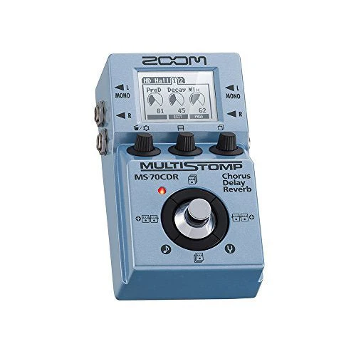 ZOOM MS-70CDR MultiStomp Chorus Delay Reverb Pedal - Image 2