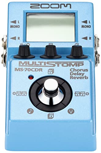 ZOOM MS-70CDR MultiStomp Chorus Delay Reverb Pedal - Image 6